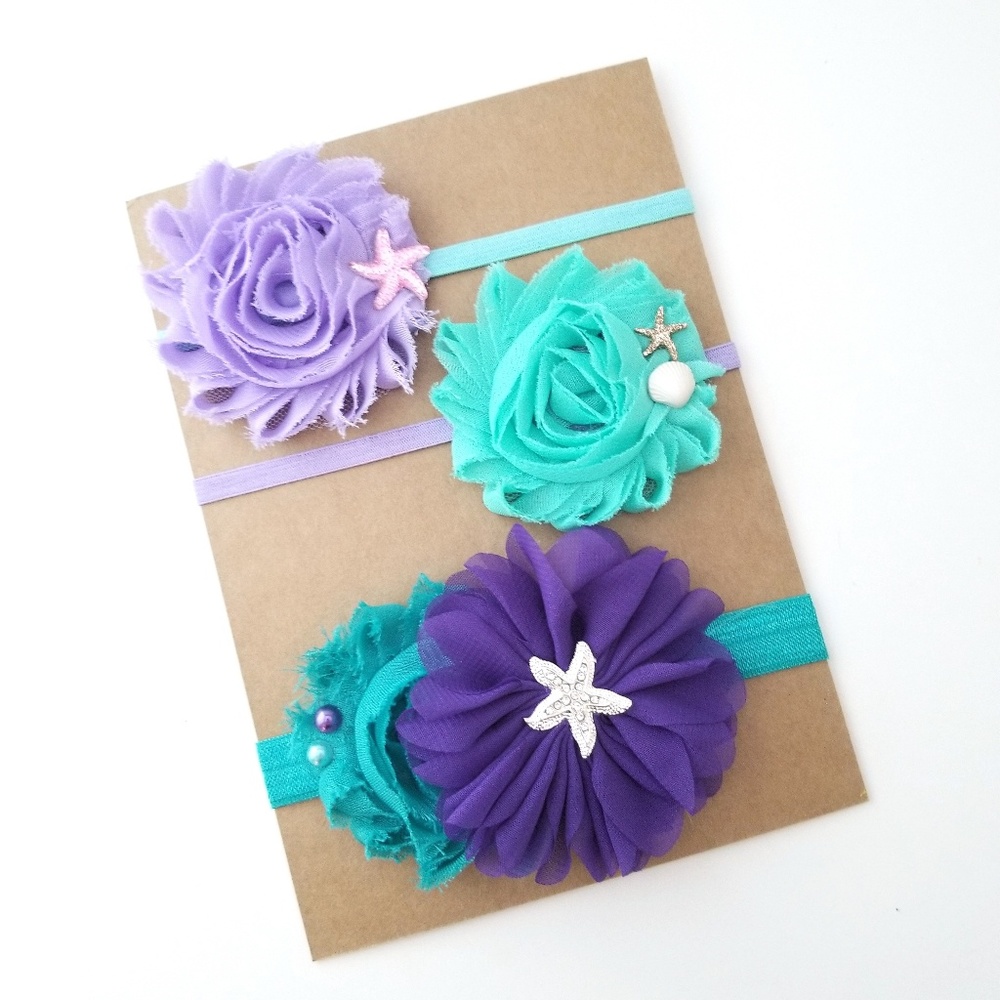 New & Handmade Mermaid Headband Ser